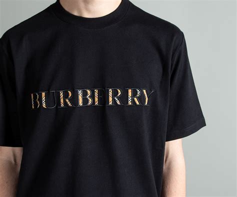 burberry sabeto check logo tee|Burberry Sabeto Check Logo Tee .